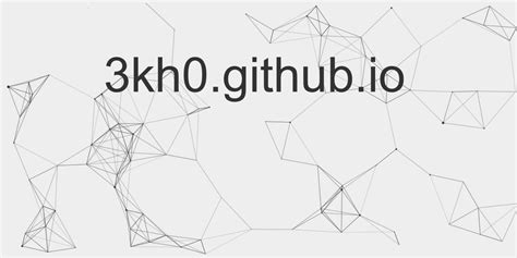 HTML 53 140. . 3kh0github projects